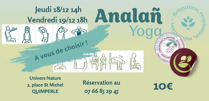 yoga sur chaise